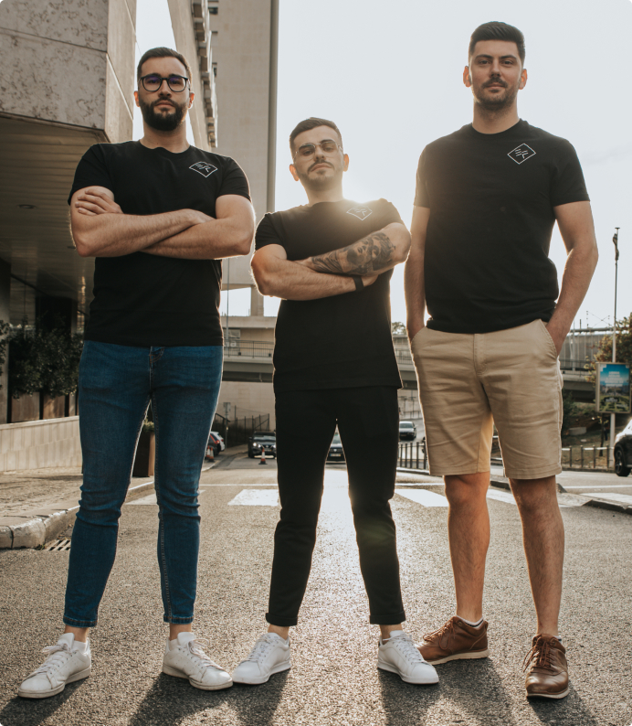 Three person